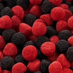 DULCEPLUS Mûres perlées rouges et noires  100 g