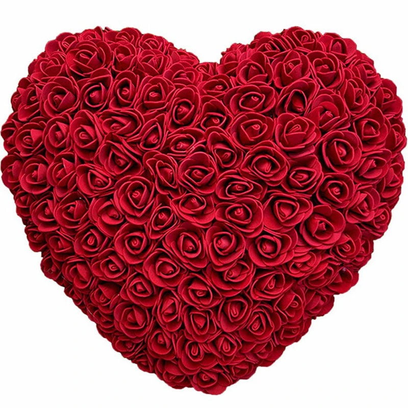 cœur avec rose éternel